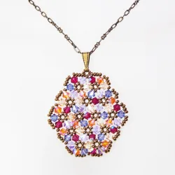 Pendant 45cm - Terence Oval-Bronze Chain - Pendant 45cm - Laiton bronze